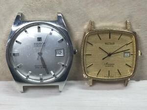 廃業時計店 ジャンク 部品取り ティソシースター,ウォルサムマキシムQZ Vitage TISSOT visodate SEASTAR PR516,WALTHAM Maxim 