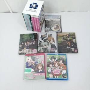 中古＃ガールズ＆パンツァー Blu-ray / DVD スチールブックケース セット 