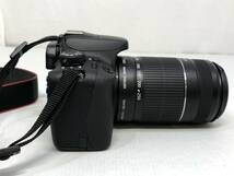 ■52 Canon EOS kiss X7・EFS 55-250mm 1.1m/3.6ft デジタル一眼レフカメラ ボディ・レンズセット ブラック【中古】キヤノン_画像3