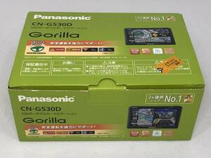 ■52 Panasonic パナソニック Gorilla ゴリラ SSDポータブルカーナビゲーション CN-G530D 5V型モニター 2019年度版地図【中古】