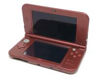 ■ゲームハード Newニンテンドー 3DS LL メタリックレッド Nintendo【中古】本体・タッチペン・microSDのみ_画像1