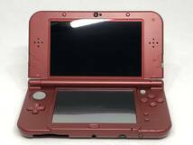 ■ゲームハード Newニンテンドー 3DS LL メタリックレッド Nintendo【中古】本体・タッチペン・microSDのみ_画像5