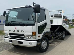 【I-0010】Mitsubishi Fuso Fighter FK61HH　3t ローダー Self loader ウInchincluded 最大積載量3050kg 古河Unic 1989Vehicle inspectionincluded　茨城Prefecture