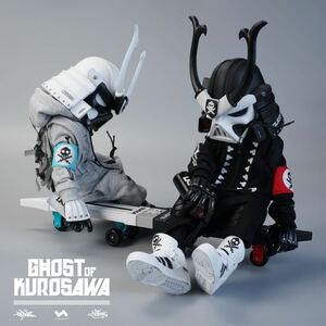 新品未開封 J.T JT STUDIO 8''2GO GHOST OF KUROSAWA フィギュア SET (検バンダイ メディコム メディコス 超像革命等に) 侍 スケートボード