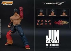 新品未開封 Storm Collectibles 鉄拳 TEKKEN 風間仁 Jin Kazama 1/12 フィギュア (検バンダイ メディコム メディコス 超像革命等に)