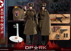 新品未開封 FLAGSET FS-73040 北朝鮮人民軍 ミリタリー 女性 軍人1/6フィギュア(検 ホットトイズ DID FLAGSET i8toys DAMTOYS verycool)