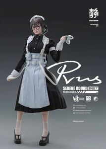 新品未開封 i8TOYS 501S614-RシレーヌハウンドSerene Hound Troop Rus ケルベロス メイド ラス 1/6フィギュア(検ホットトイズ女性美人等に)