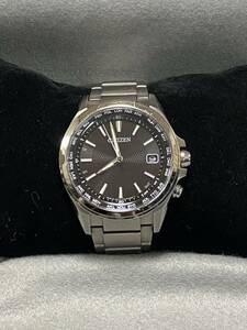 シチズン アテッサ　電波ソーラー　チタン　H149-S096073 CITIZEN