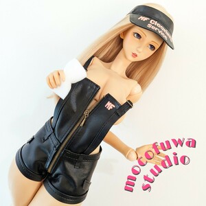 angelphilia angel philia doll エンジェルフィリア ドール用 サロペット＆サンバイザー ハンドメイド品【mocofuwastudio】