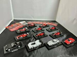 京商 1/64 Ferrari Formula car model collection Ⅱ 他 フェラーリ ミニカー minicar 12台セット おまけ付き