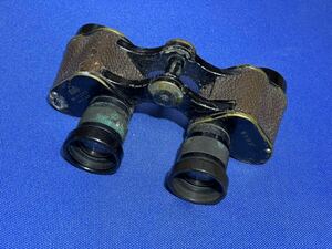 RE310d ジャンク 富士光学 FUJI KOGAKU 6×9° 双眼鏡 昭和レトロ アンティーク ヴィンテージ Antique binocular 1円〜スタート