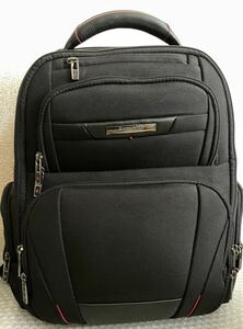 LN313a 美品中古 Samsonite Pro SLX サムソナイト リュック メンズ ビジネス バックパック 黒 リュックサック 1円〜