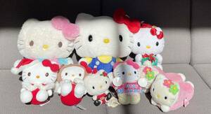 ★1円スタート★ 大量 サンリオ Sanrio ハローキティ ぬいぐるみ スリッパ 8点 まとめ売り