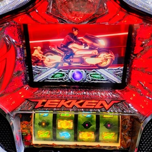 送4000円～ パチスロ 鉄拳3rd エンジェルVer. EE 2016年モデル [コイン作動タイプ] 本体実機 + ドアキー TEKKEN タイアップ スロット 貴重の画像2