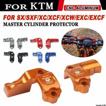 Ktm 125 150 250 300 350 400 sx sxf xc xcf xcw exc excf 450用アクセサリークラッチブレーキマスターシリンダープロテクターガード_画像1