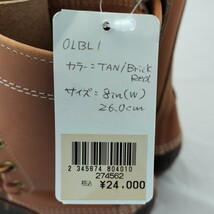 レアモデル 未使用！ L.L.Bean エルエルビーン 100周年限定モデル ビーンブーツ サイズ8 274562 赤ソール 10ホール アメリカ製 LLビーン _画像9