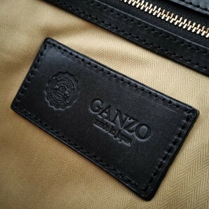 GANZO ガンゾ ブリーフケース ナイロン×レザー ブラック 黒 ビジネスバッグ 鞄 バッグの画像6