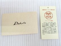 ★ 96274 長財布 Dakota ダコタ 幅20 × 奥行10× 高さ１㎝ 未使用 長期保管品 ★_画像7