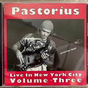 輸入盤 未使用新品 廃盤CD★JACO PASTORIUS/LIVE IN NEW YORK CITY Vol.3 ジャコ・パストリアス ウェザー・リポート