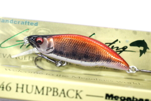 ★Megabass メガバス GH46 HUMPBACK ハンプバック #12 M RED STREAM II★