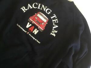 送料無料！VAN JAC ヴァンヂャケット トレーナー RACING TEAM ミニクーパーデザイン！VAN JACKET INC. / Kent SCENE アイビー スウェット
