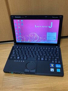 ジャンク品 Windows7 Panasonic Let's note