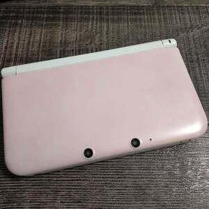 3dsll 本体 ピンク×ホワイト 白 NINTENDO 3DS LL 中古 任天堂 送料無料 動作確認◎ 03291