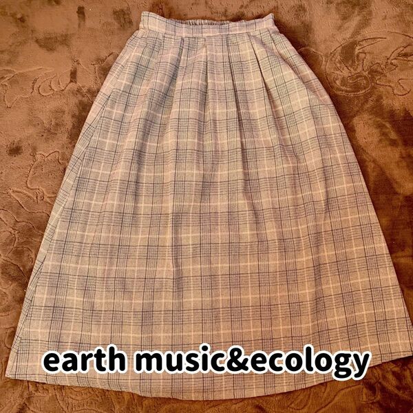 earth music&ecology フレアスカート