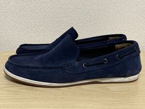 Clarks クラークス スリッポン デッキシューズ スウェード US8 