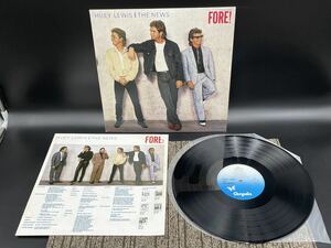 １７６７　レコード　ＬＰ　HUEY LEWIS & THE NEWS / FORE