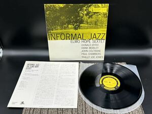 １８１８　レコード　ＬＰ　ELMO HOPE SEXTET『INFORMAL JAZZ』エルモ・ホープ/DONALD BYRD/HANK MOBLEY/JOHN COLTRANE