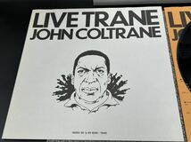 １９４７　レコード　LP3枚組 Live Trane John Coltrane_画像2