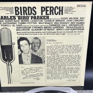１９５４ レコード Charlie Parker「Birds Perch」LP（12インチ）の画像5