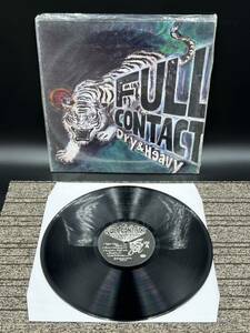 ２１１４　レコード　ＬＰ　DRY & HEAVY「Full Contact」日本人ルーツロックレゲエバンド名盤!!