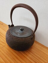 うぶ品　時代物　南部鉄瓶　小鉄小振鉄瓶　茶道具　古美術品　骨董品 煎茶道具_画像3