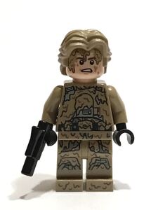 【LEGO】 レゴ ハン・ソロ ショートブラスター付 ミニフィグ 人形 おもちゃ ブロック ブリック フィギュア スターウォーズ STARWARS SW