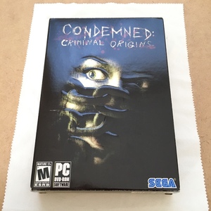 PCゲーム Condemned Criminal Origins ★ 美品 完品 ★ Windows コンデムド / FPS ミステリー サイコホラー ホラー ホラーゲーム