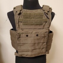 実物 DBT DIAMOND BACK TACTICAL AW-FAPC RG Lサイズ サイドソフトアーマー付き FBI SWAT HRT DEA USMS MARSHAL CRYE EAGLE LBT POLICE LE _画像1