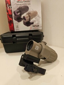 実物 EOTECH G33 マグニファイア イオテック TAN FBI SWAT HRT CRYE LBT EAGLE ODA DELTA CAG CCT MARSOC AIMPOINT EXPS DEVGRU