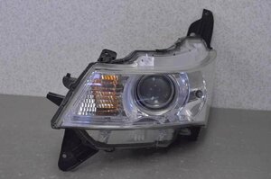 ルークス HWS 前期(ML21S) 純正 破損無 取付OK 動作保証 左ヘッドライト HID バラスト レベライザー付 キセノン 100-56207 s003734