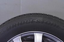 プレオ ネスタ 社外 BRIDGESTONE ブリジストン スタッドレスタイヤ 2021年 155/65R13 73Q PCD100 社外アルミホイール 4本セット s010900_画像2