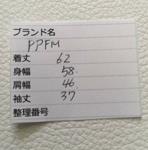 PPFM　ペイトンプレイスフォーメン　ピーピーエフエム　ドレープカーディガン　カシュクールトップス　黒　メンズ　羽織　七分袖_画像8