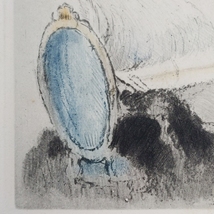 「ルイ・イカール手彩色銅版画 3 1947頃 額装」_画像3