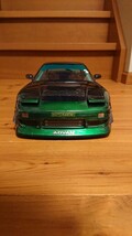 ヨコモ s13 ワンビア ラジコンボディ ユーラスエアロ付き ドリフト ラジドリ 中古品_画像3