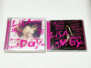 CD｜LiSA BEST -Day-(CD+DVD)／LiSA BEST -Way-(通常盤) ベストアルバム