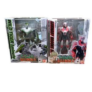 * unused * TIGER&BUNNY Tiger and ba knee wild Tiger burner Be figure 2 piece set Thai bani Bandai suP266N