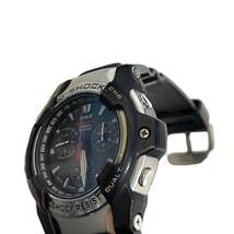 【中古品】CASIO G-SHOCK カシオ GS-1000J 電波時計 ソーラー ブラック デイト メンズ腕時計 本体のみ hiL6197RO_画像3