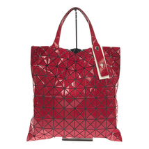 ◆未使用品◆BAOBAO ISSAY MIYAKE バオバオ イッセイミヤケ バッグ トートバッグ BB01-AG513-24 レッド系 タグ付 X132NSS_画像1