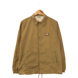 ◆中古品◆The Endless Summer coach jacket Outer ジャケット SMALL ベージュ キャメルブラウン系 メンズ ジャンパー Q49661NSS