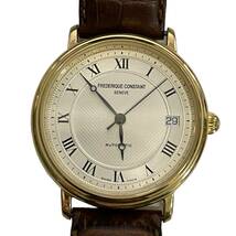 【中古品】FREDERIQUE CONSTANT フレデリックコンスタント FC300 自動巻 文字盤ホワイト メンズ腕時計 本体のみ hiL6217RO_画像1